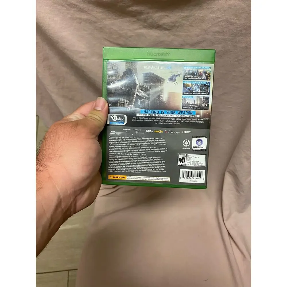 Watch Dogs (Microsoft Xbox One, 2014)